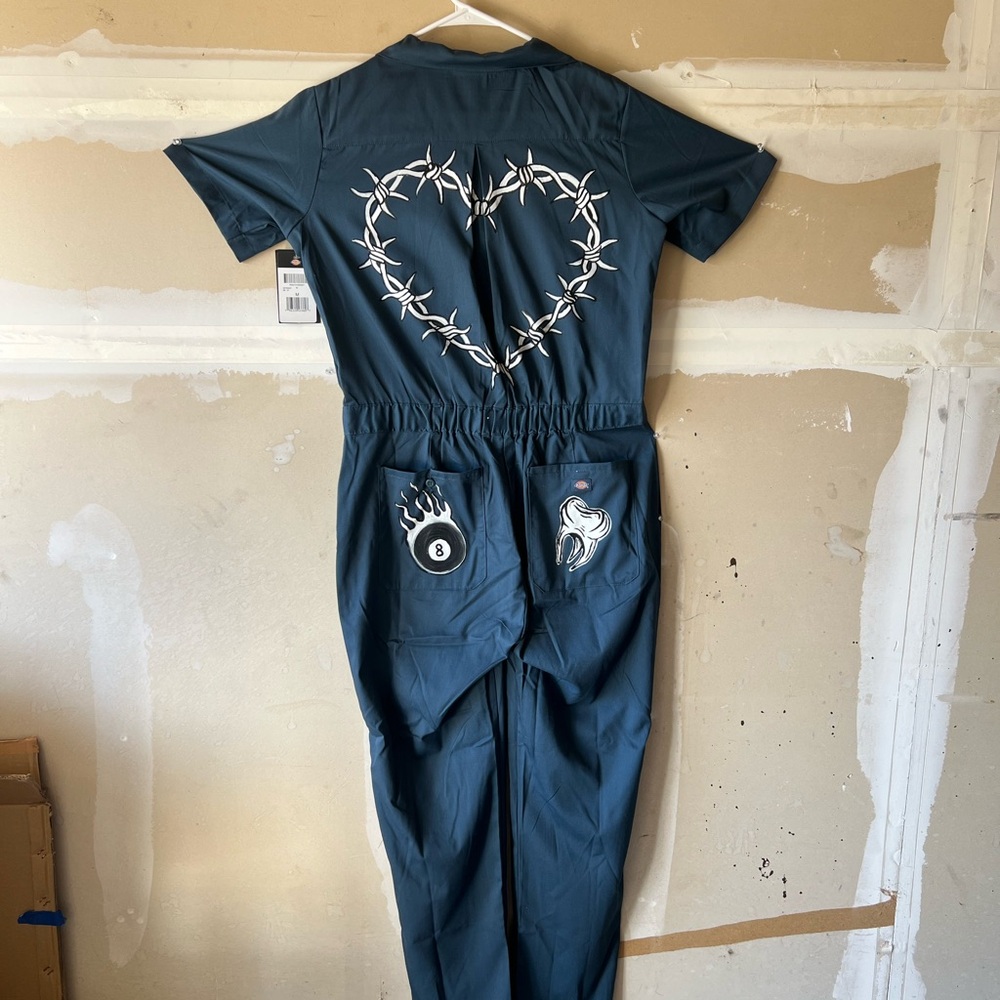 Women's Hand Painted Dickies Coveralls